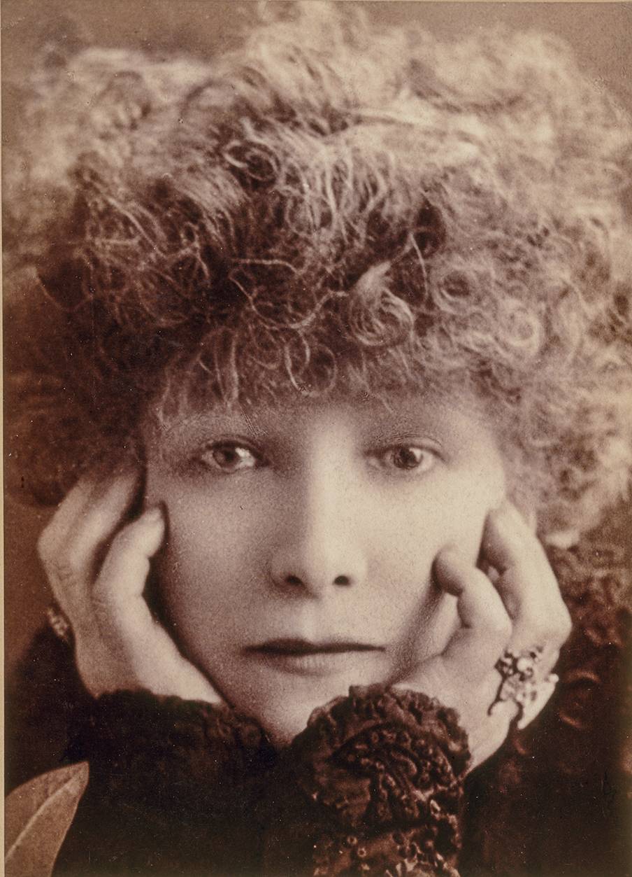 Sarah Bernhardt na exposição "Et la Femme Créa la Star"