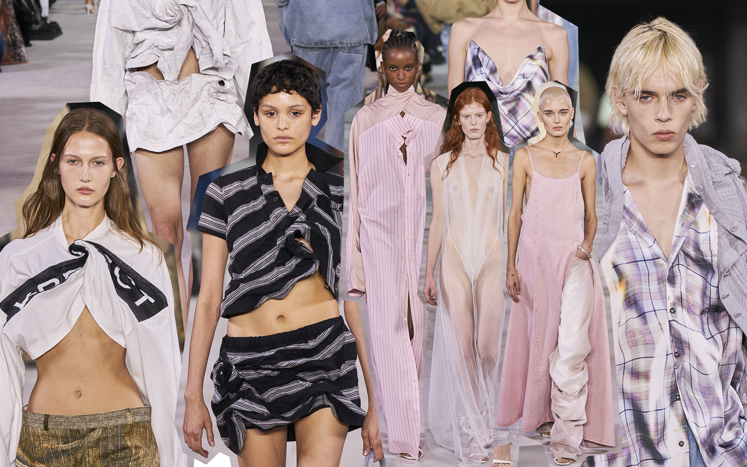 5 pistas para reconhecer de longe um look Y/Project verão 2024