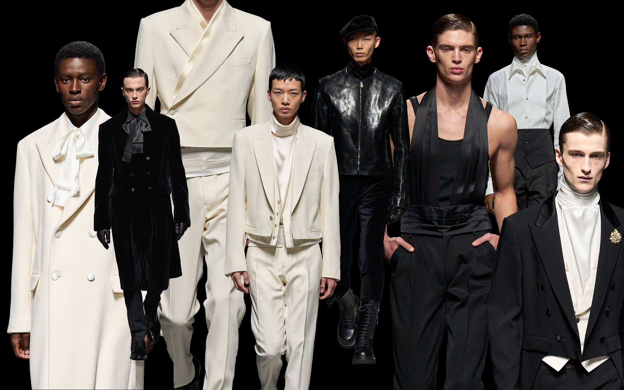 Dolce & Gabbana, inverno 2025: do dândi ao sexy