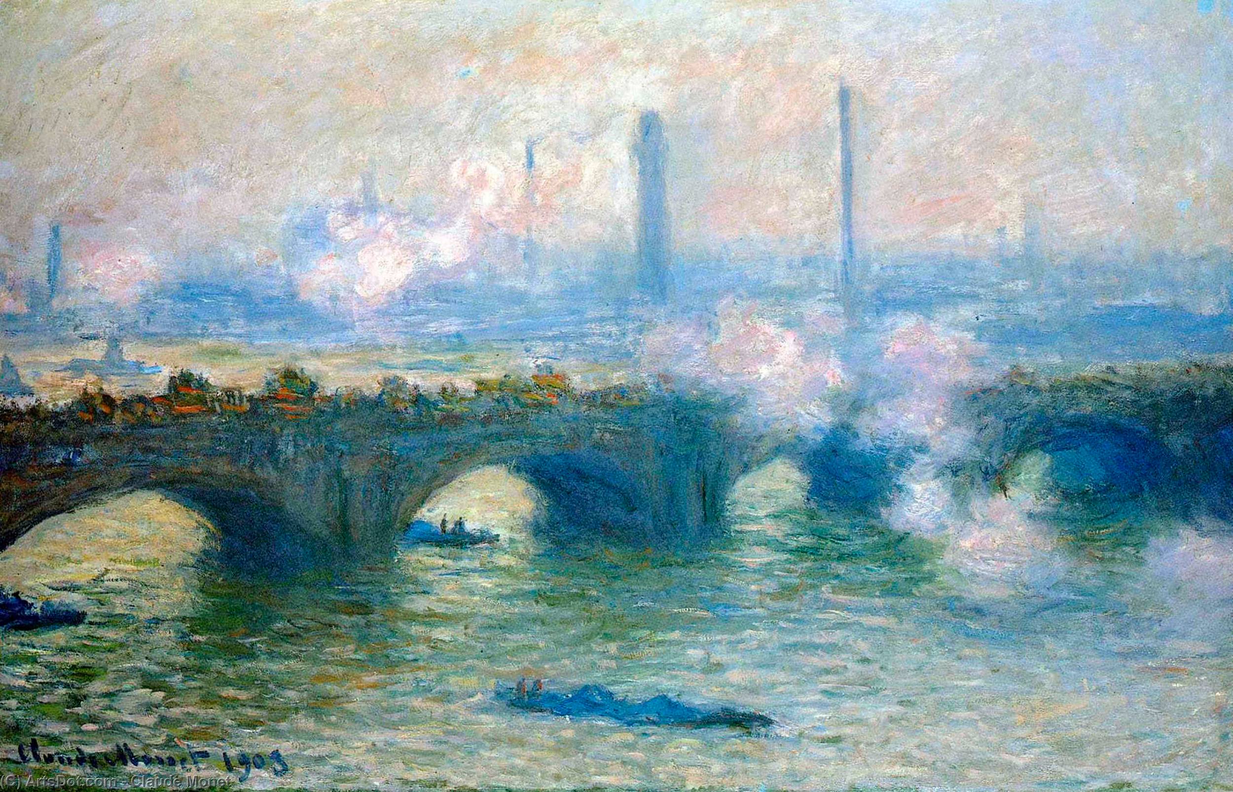 Waterloo Bridge, Claude Monet, 1901