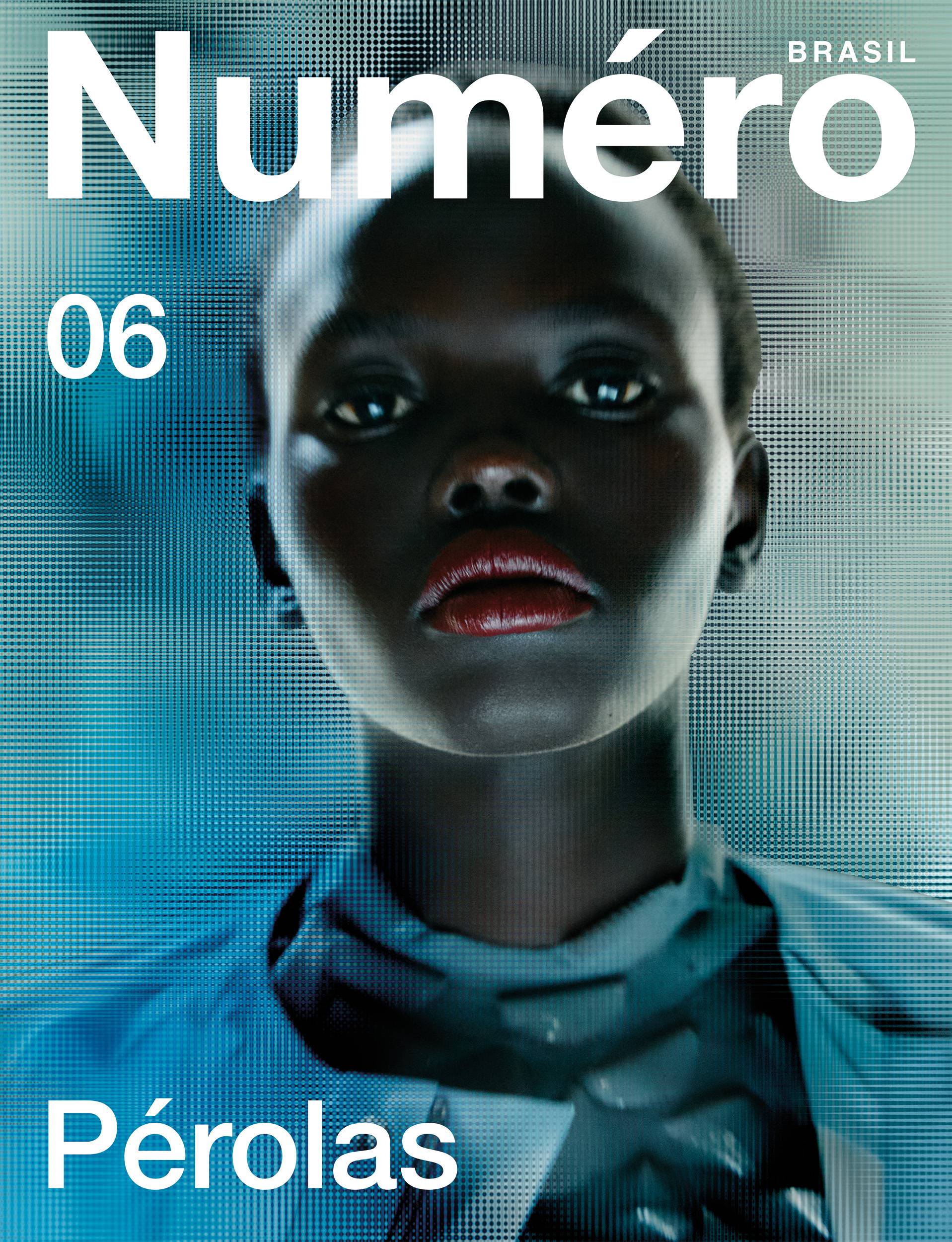 Explore as capas da Numéro Brasil 06, edição PÉROLAS.