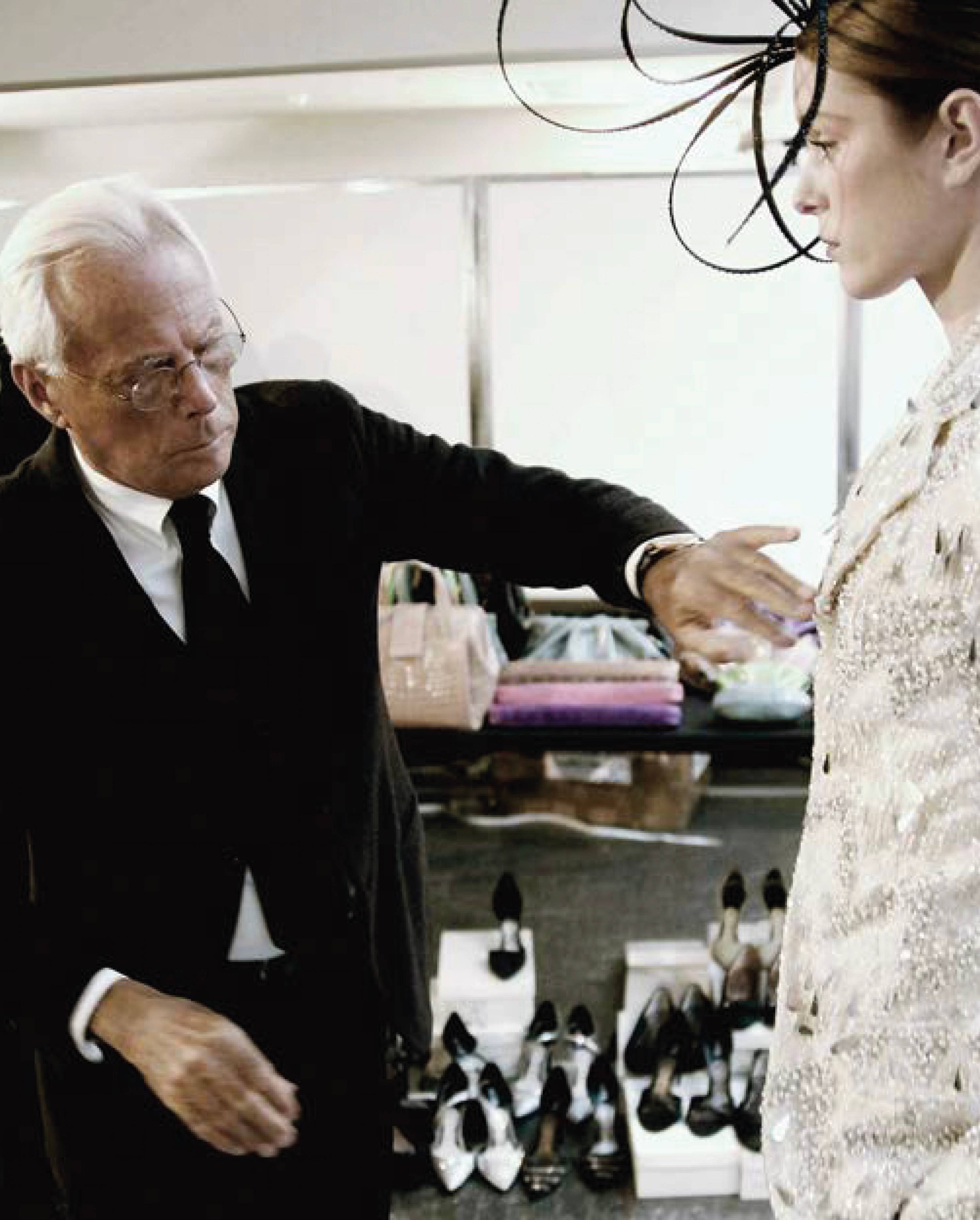 Exclusivo: Giorgio Armani em sua última entrevista para o Brasil