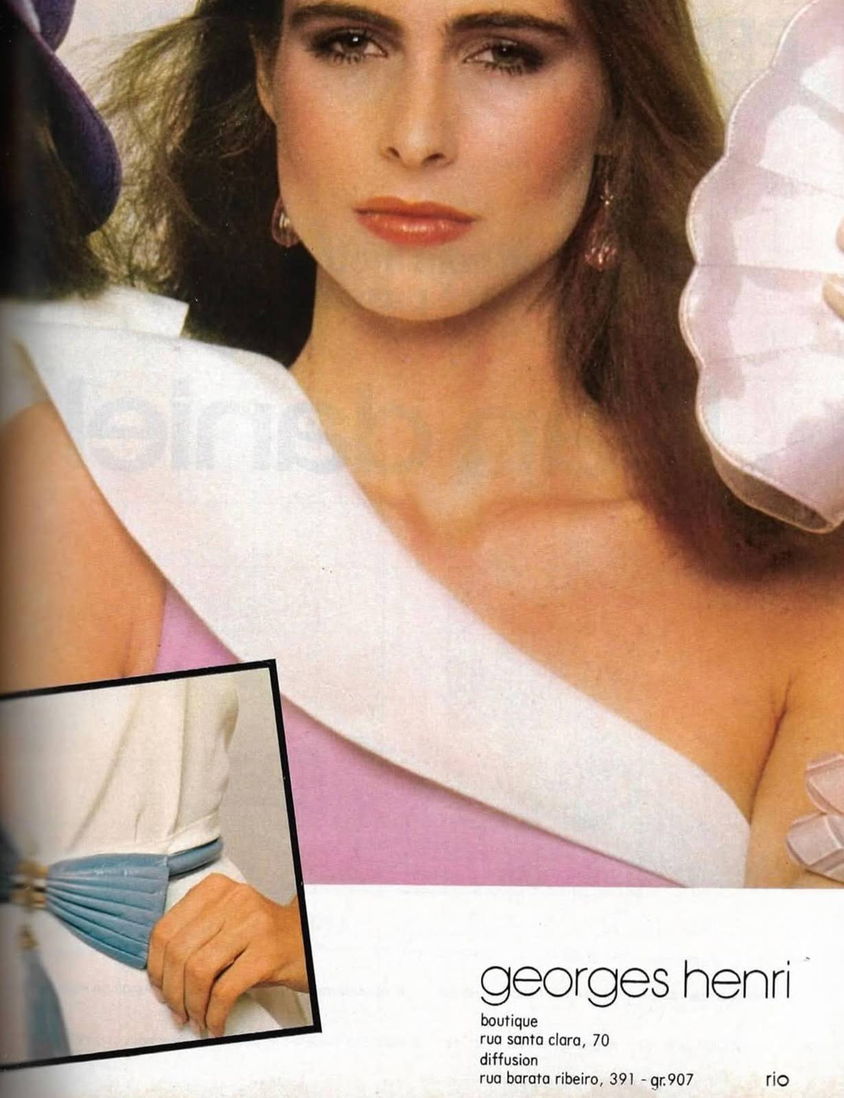 Silvia Pfeifer para Georges Henri (Divulgação)