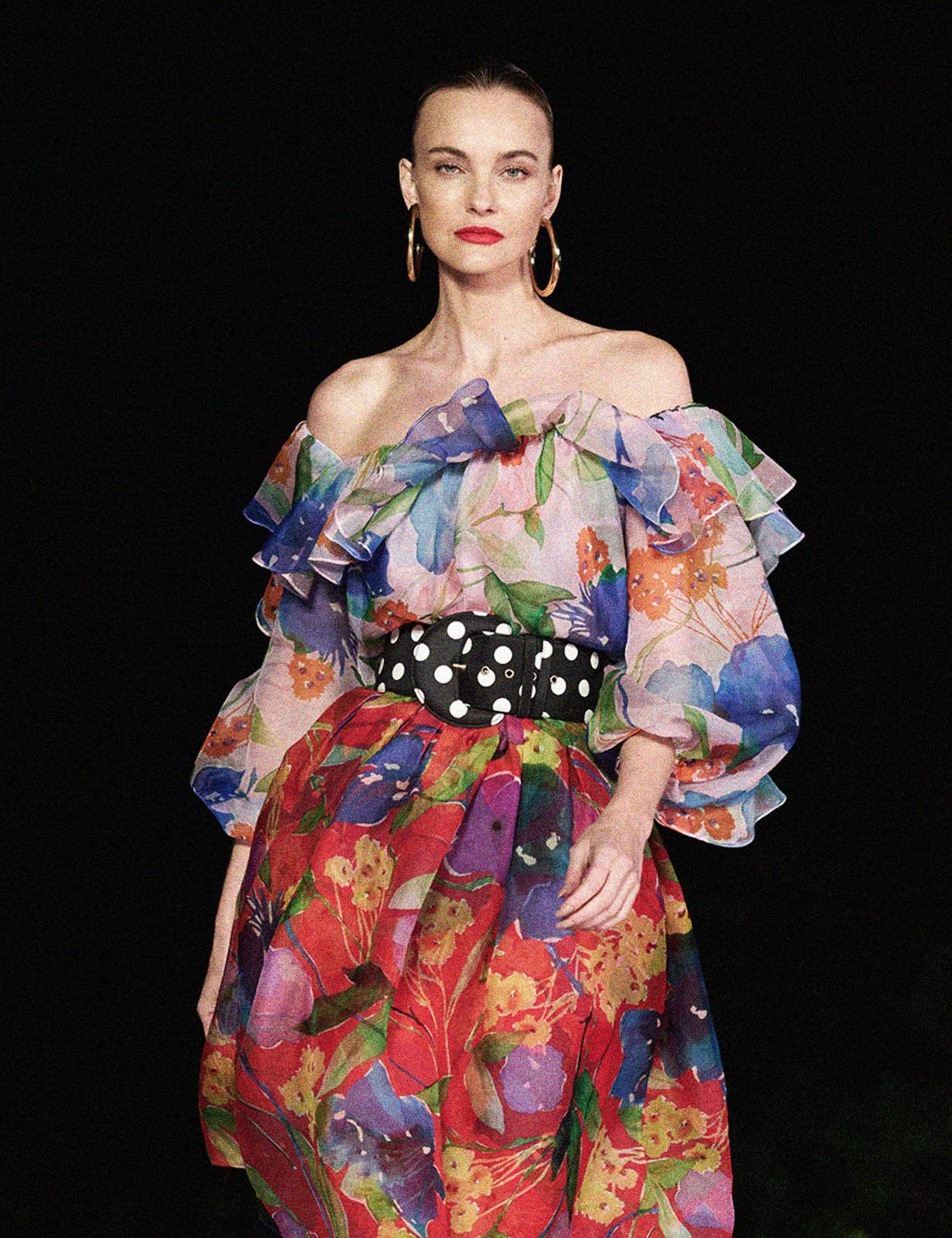 Carol Trentini para Carolina Herrera (Divulgação)