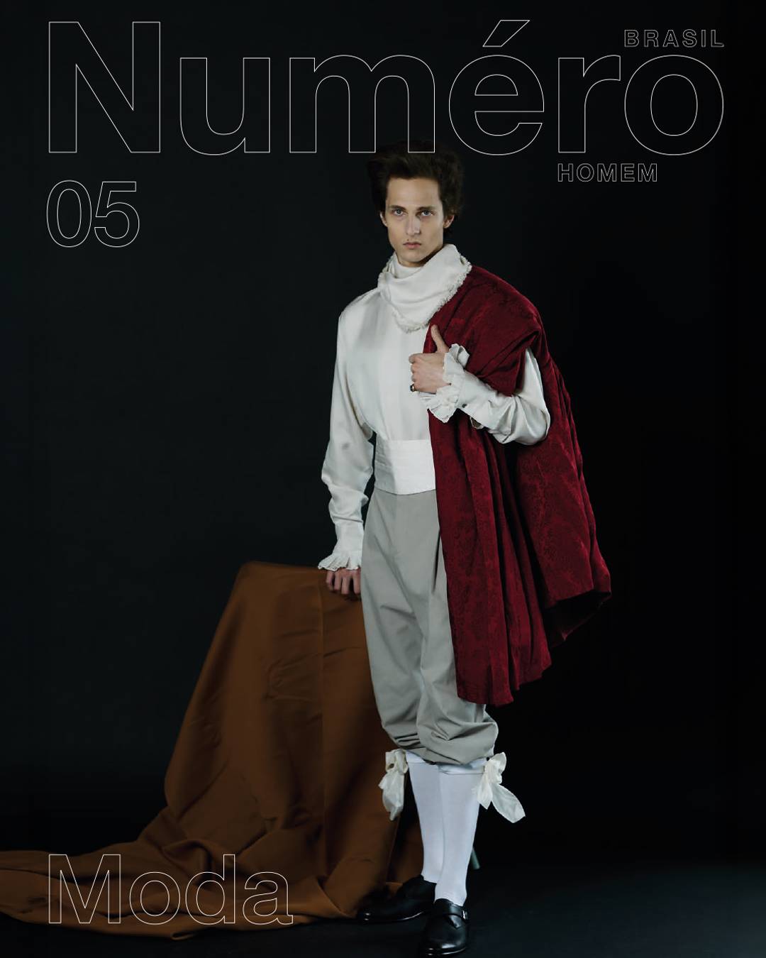 Explore as capas da Numéro Brasil Homem 05, edição MODA