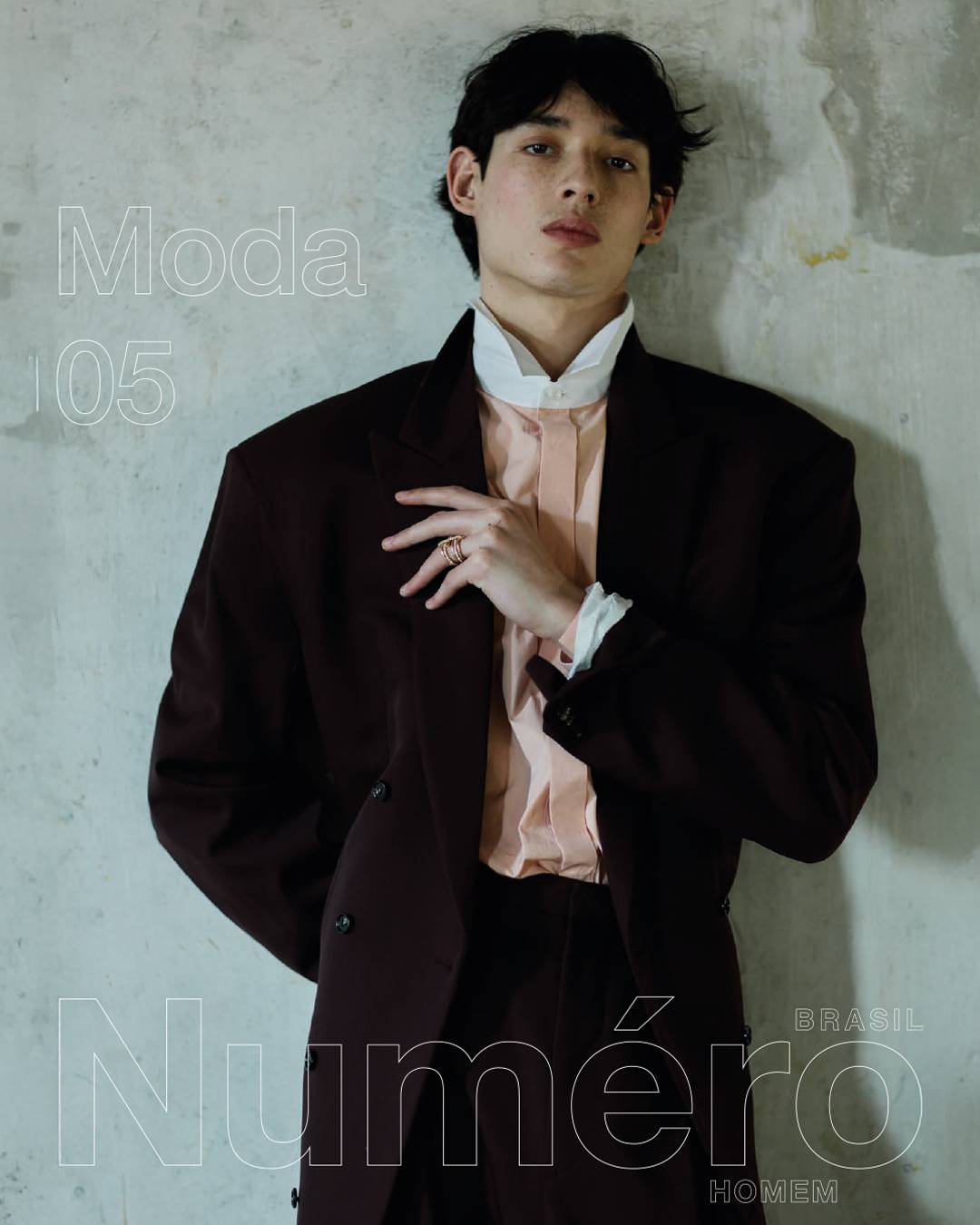 Explore as capas da Numéro Brasil Homem 05, edição MODA