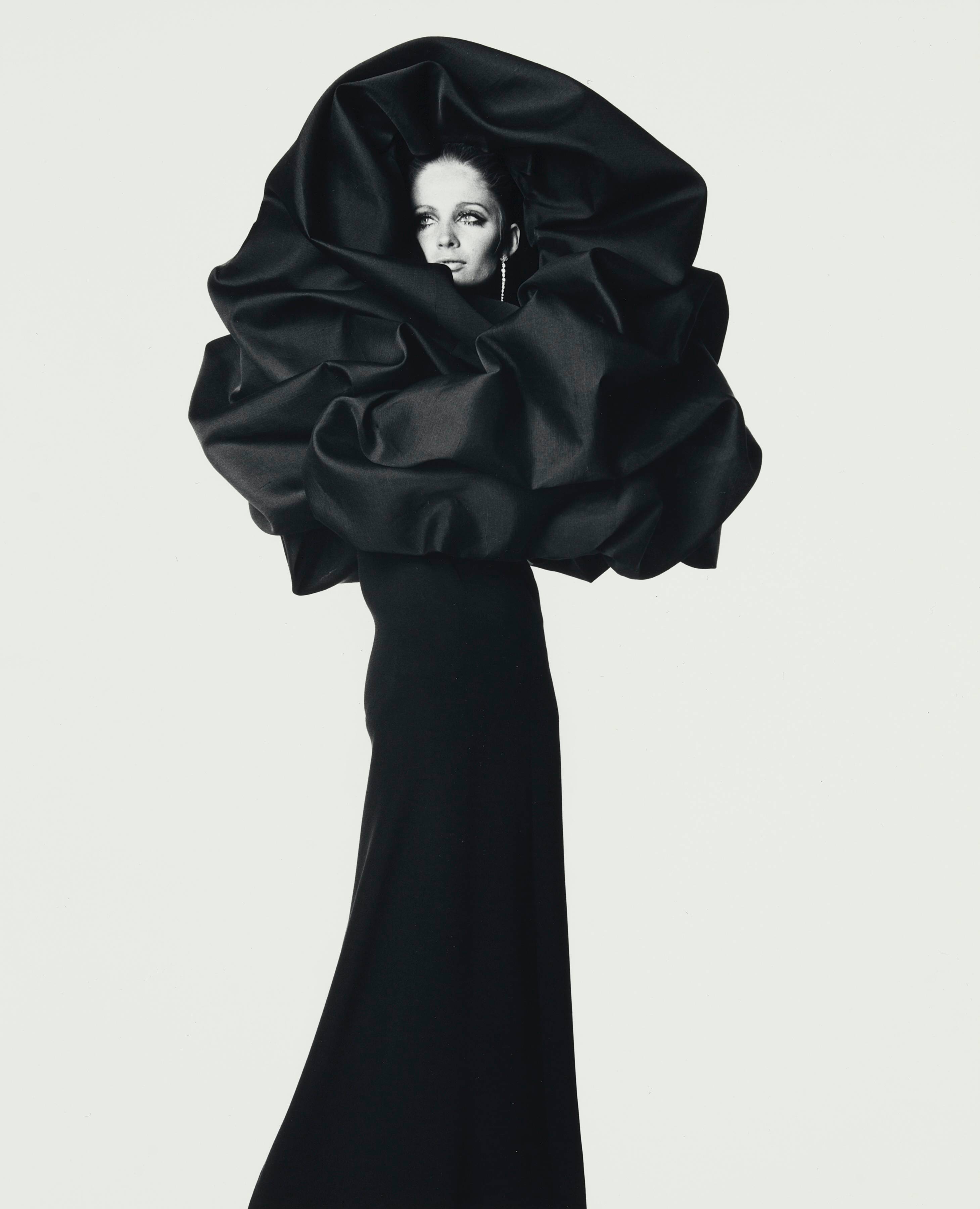 IRVING PENN, Balenciaga Rose Dress, Paris, 1967